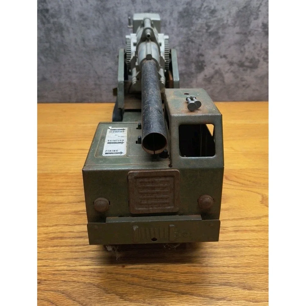 Vintage Kumar Army Canon Truck (Battery Operated) Not Tested‎